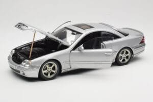 Mercedes CL500 C215 Lorinser Silver Metallic AUTOart 1:18 70121 Metal - imagem 2 de 8