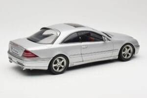 Mercedes CL500 C215 Lorinser Silver Metallic AUTOart 1:18 70121 Metal - imagem 3 de 8