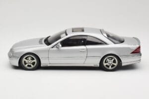 Mercedes CL500 C215 Lorinser Silver Metallic AUTOart 1:18 70121 Metal - imagem 4 de 8