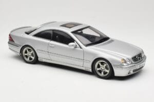 Mercedes CL500 C215 Lorinser Silver Metallic AUTOart 1:18 70121 Metal - imagem 6 de 8