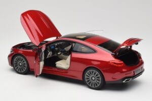 Mercedes CLE Coupé C236 Vermelho Norev 1:18 B66960596 Metal - imagem 5 de 8