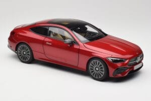 Mercedes CLE Coupé C236 Vermelho Norev 1:18 B66960596 Metal - imagem 6 de 8