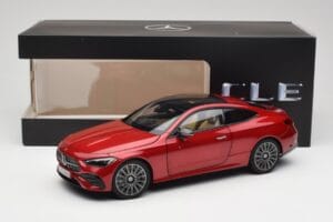 Mercedes CLE Coupé C236 Vermelho Norev 1:18 B66960596 Metal - imagem 8 de 8