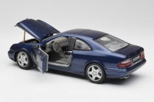 Mercedes CLK 55 AMG C209 Azul Metálico Anson 1:18 30343 Metal - imagem 5 de 8