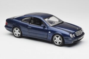 Mercedes CLK 55 AMG C209 Azul Metálico Anson 1:18 30343 Metal - imagem 6 de 8
