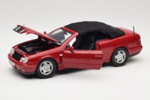 Mercedes CLK A208 Cabriolet Vermelho Anson 1:18 30338 Metal - imagem 2 de 8
