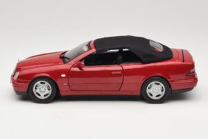 Mercedes CLK A208 Cabriolet Vermelho Anson 1:18 30338 Metal - imagem 4 de 8