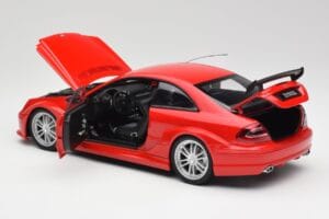 Mercedes CLK DTM AMG C209 Mars Vermelho Kyosho 1:18 08461R Metal - imagem 5 de 8