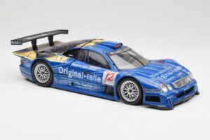 Mercedes CLK GTR #12 Original Teile FIA GT 1999 Maisto 1:18 56036 Metal - imagem 5 de 7