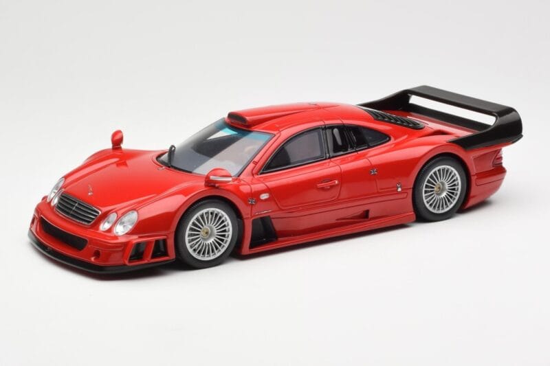 Mercedes CLK-GTR Super Sport Vermelho GT Spirit 1:18 GT910 Resina