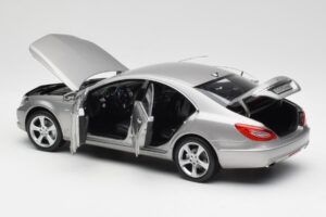 Mercedes CLS C218 Designo Alubeam Titanium Norev 1:18 B66961298 Metal - imagem 5 de 8