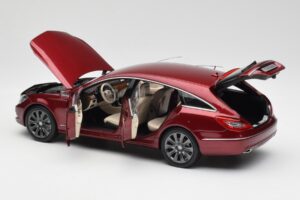 Mercedes CLS Shooting Brake X218 Thulite Vermelho Norev 1:18 B66960116 Metal - imagem 5 de 8