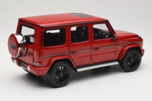 Mercedes G 500 W463 Vermelho Minichamps 1:18 110037101 Metal - imagem 3 de 8
