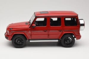 Mercedes G 500 W463 Vermelho Minichamps 1:18 110037101 Metal - imagem 4 de 8