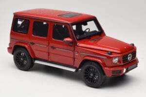 Mercedes G 500 W463 Vermelho Minichamps 1:18 110037101 Metal - imagem 6 de 8