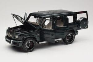 Mercedes G 63 AMG W463 Green Metallic Minichamps 1:18 110037066 Metal - imagem 2 de 8