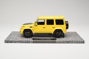 Mercedes Brabus 850 6.0 Widestar G63 W463 Electric Beam Yellow Minichamps 1:18 107032402 Metal - imagem 3 de 6
