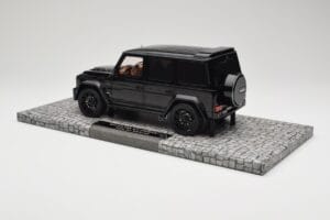 Mercedes Brabus 850 6.0 Widestar G63 W463 Obsidian Black Metallic Minichamps 1:18 107032400 Metal - imagem 5 de 6