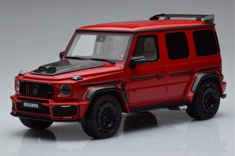Mercedes G-Class W464 Brabus G900 Rocket Jupiter Red GT Spirit 1:18 GT897 Resina