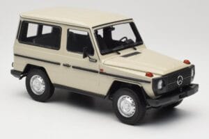 Mercedes G-Class W460 SWB Grey Metallic Minichamps 1:18 155038004 Metal - imagem 4 de 6