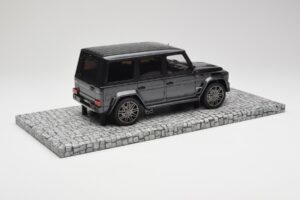 Mercedes G-Class W463 Brabus V12 800 Widestar Cinzento Minichamps 1:18 107032300 Metal - imagem 2 de 6