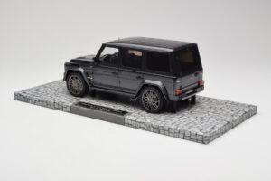 Mercedes G-Class W463 Brabus V12 800 Widestar Cinzento Minichamps 1:18 107032300 Metal - imagem 5 de 6