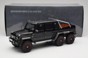 Mercedes AMG G63 W463 6x6 Gloss Preto AUTOart 1:18 76306 Compósito - imagem 8 de 8