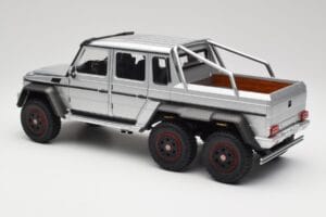 Mercedes AMG G63 W463 6x6 Iridium Prata AUTOart 1:18 76301 Compósito - imagem 7 de 8