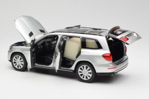 Mercedes GL-Class X166 Iridium Prata Metallic Norev 1:18 B66960097 Metal - imagem 5 de 8