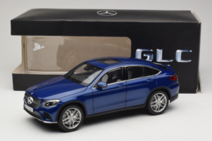 Mercedes GLC X253 Coupe Azul iScale 1:18 B66960805 Metal - imagem 8 de 8
