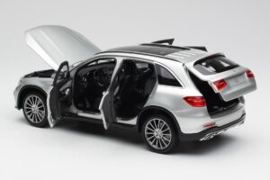 Mercedes GLC X253 Iridium Prata Norev 1:18 B66960363 Metal - imagem 5 de 8