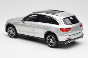 Mercedes GLC X253 Iridium Prata Norev 1:18 B66960363 Metal - imagem 7 de 8