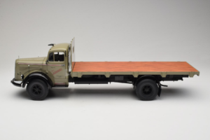 Mercedes L6600 Rungewagen Cinzento Preto Minichamps 1:18 109031050 Metal - imagem 4 de 8
