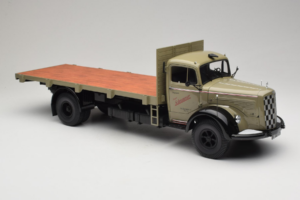 Mercedes L6600 Rungewagen Cinzento Preto Minichamps 1:18 109031050 Metal - imagem 6 de 8