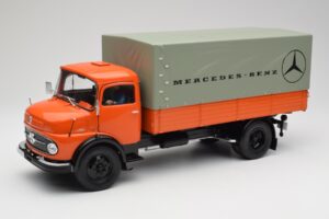 Mercedes L911 Laranja Schuco 1:18 450044700 Metal