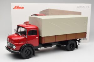 Mercedes L 911 Vermelho Schuco 1:18 450016400 Metal - imagem 8 de 8