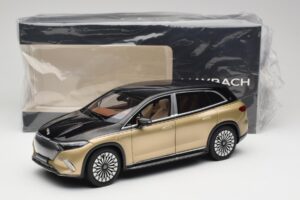 Mercedes Maybach EQS 680 V297 Bege NZG 1:18 B66960592 Metal - imagem 8 de 8