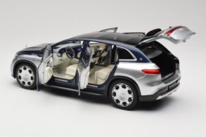 Mercedes Maybach EQS 680 V297 Azul NZG 1:18 1060/23 Metal - imagem 5 de 8