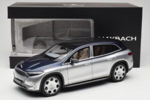 Mercedes Maybach EQS 680 V297 Azul NZG 1:18 1060/23 Metal - imagem 8 de 8