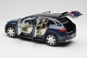 Mercedes Maybach EQS 680 V297 Azul Escuro NZG 1:18 B66960593 Metal - imagem 5 de 8
