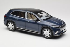 Mercedes Maybach EQS 680 V297 Azul Escuro NZG 1:18 B66960593 Metal - imagem 6 de 8