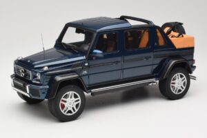 Mercedes Maybach G650 Landaulet Azul Escuro GT Spirit 1:18 GT174 Resina