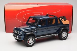 Mercedes Maybach G650 Landaulet Azul Escuro GT Spirit 1:18 GT174 Resina - imagem 6 de 6