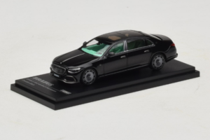 Mercedes Maybach S-Class W223 Brabus S850 Masterpiece Obsidian Black Almost Real 1:64 660101001 Metal - imagem 2 de 7