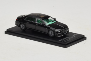 Mercedes Maybach S-Class W223 Brabus S850 Masterpiece Obsidian Black Almost Real 1:64 660101001 Metal - imagem 4 de 7