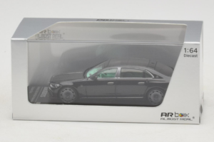 Mercedes Maybach S-Class W223 Brabus S850 Masterpiece Obsidian Black Almost Real 1:64 660101001 Metal - imagem 7 de 7