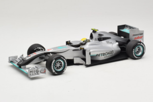 Mercedes MGP W01 #4 N. Rosberg Mercedes GP Showcar 2010 Minichamps 1:18 150100074 Metal
