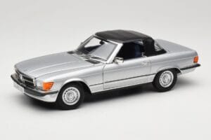 Mercedes R107 380 SL Prata Norev 1:18 183725 Metal