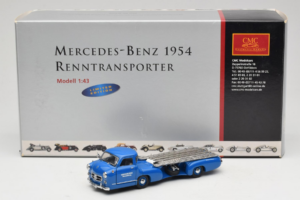 Mercedes Renntransporter Blue Wonder CMC 1:43 M-036K Metal - imagem 8 de 8