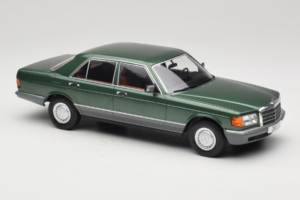 Mercedes S-Class W126 Metallic Green MCG 1:18 MCG18549 Metal - imagem 4 de 6